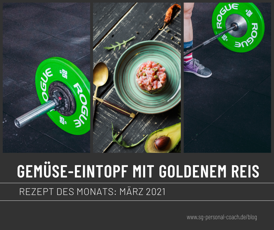 Blogbeitrag GEMÜSE-EINTOPF MIT GOLDENEM REIS-vegan-fitnessrezept