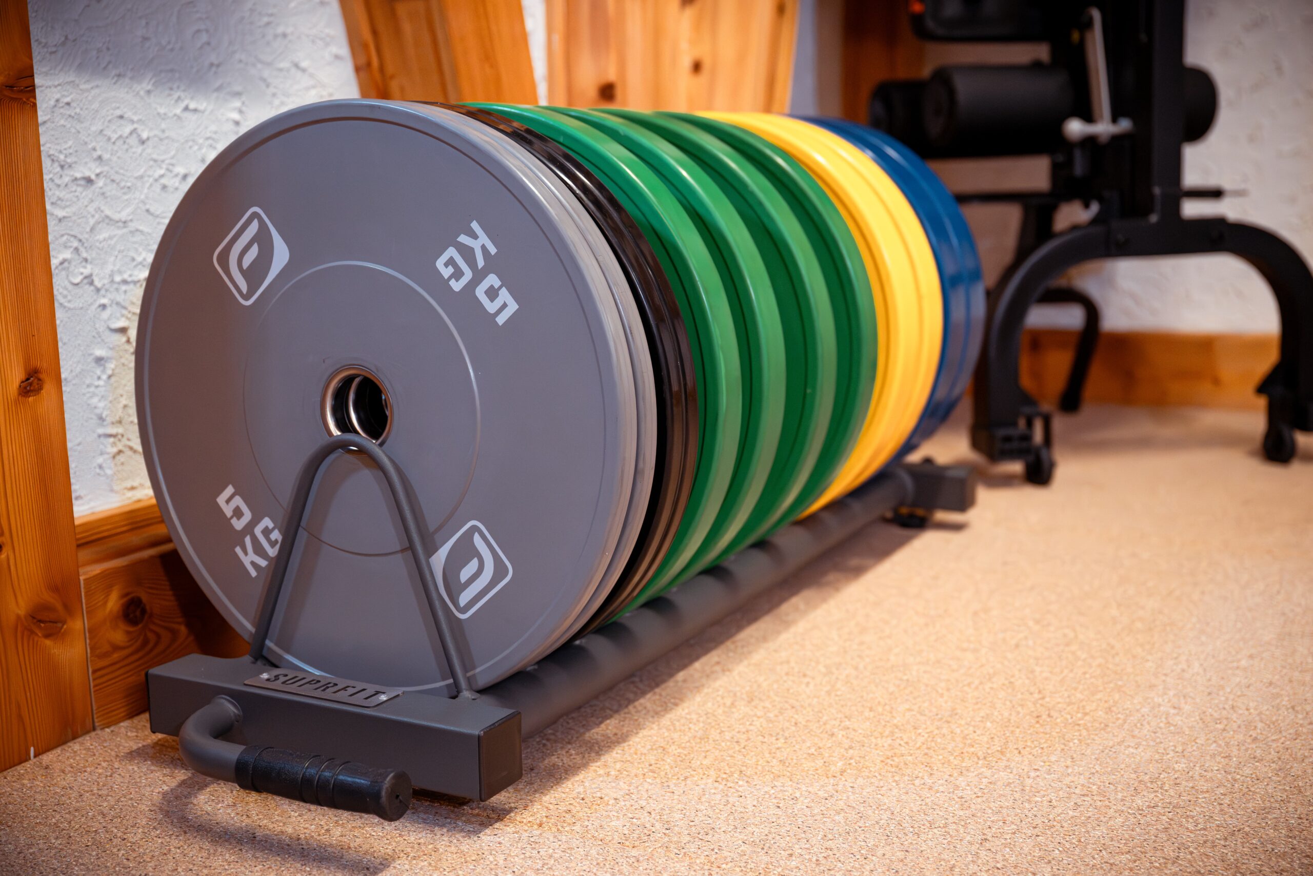 Hantelscheiben im Personal Training Studio in Plochingen